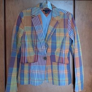 Tommy Hilfiger plaid blazer